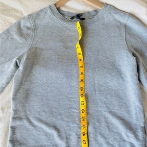 Banana Republic Light Gray Knit Top
